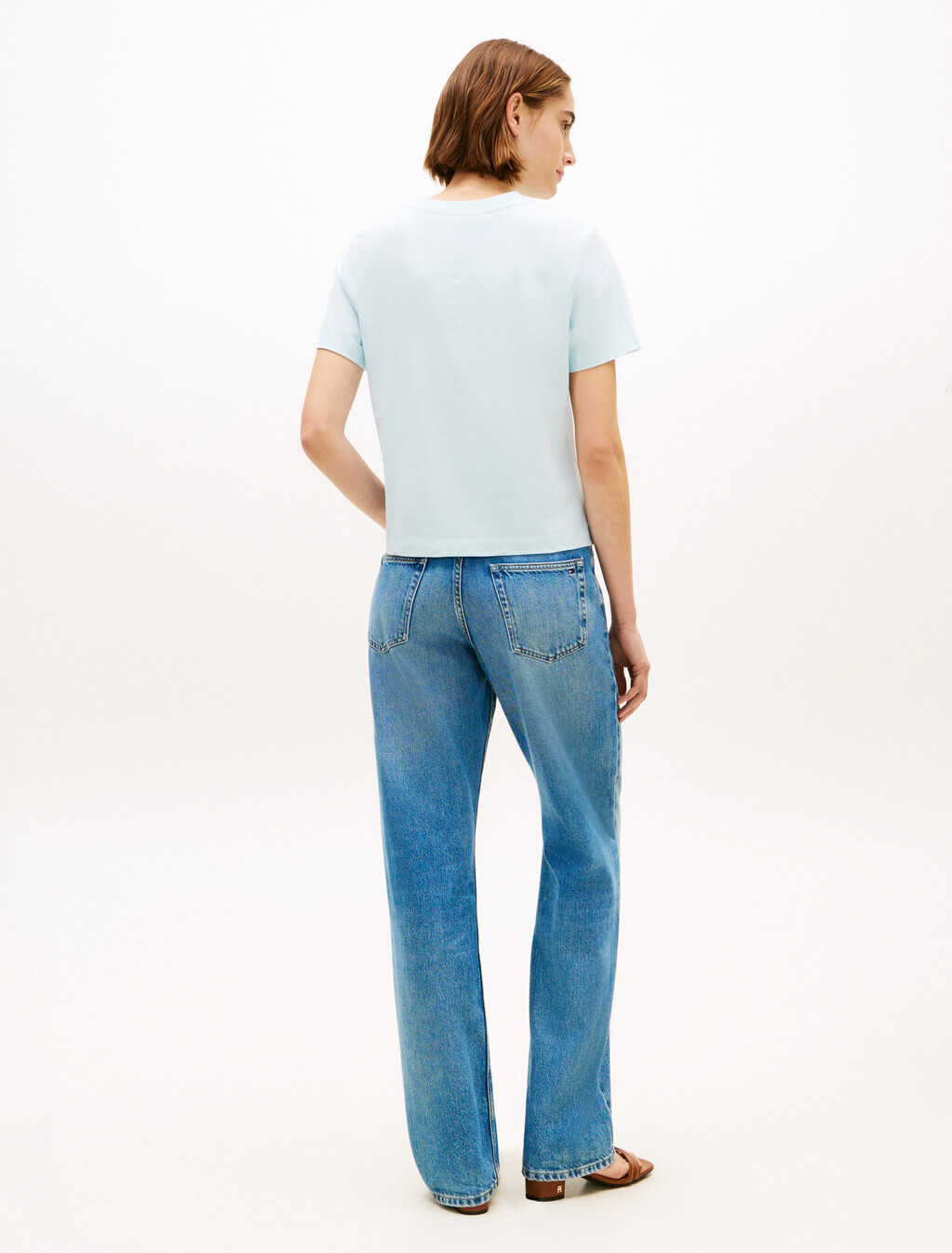 Logo Embroidery Jersey Crew Neck T-Shirt, Keepsake Blue, hi-res