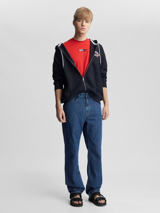 Tommy Jeans Flocked Logo T-Shirt