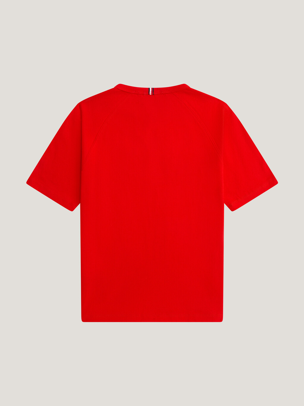 Boys Crest Embroidery T-Shirt, Fierce Red, hi-res