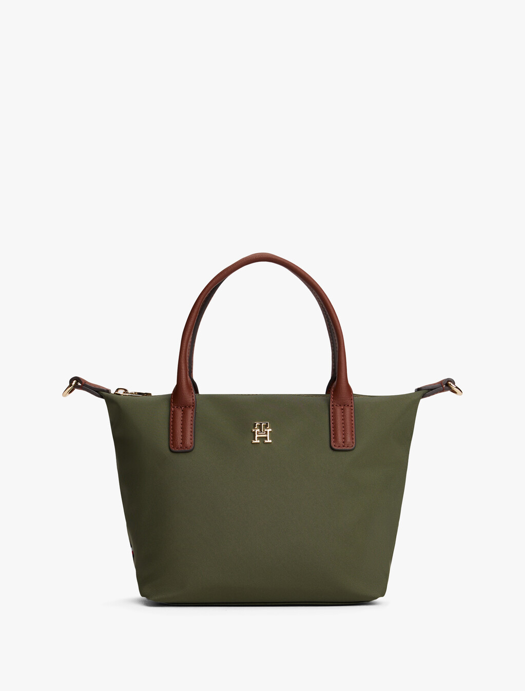 Webbing Crossbody Tote Bag, Huntsman Green, hi-res