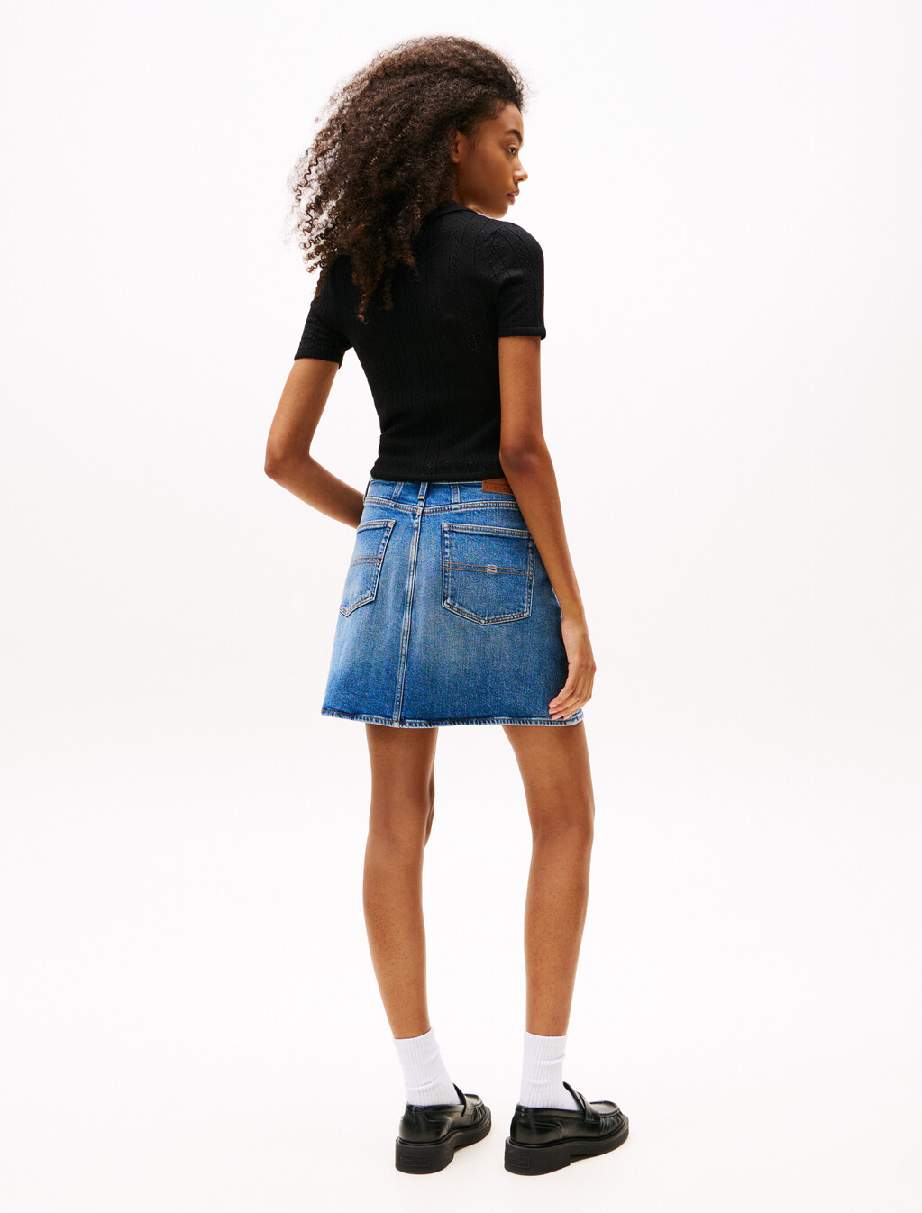 TJW POINTELLE POLOBlack, Black, hi-res