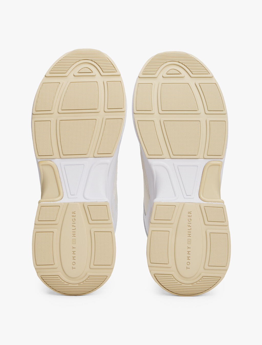 TH Monogram Chunky Trainers, White/Ivory Petal, hi-res
