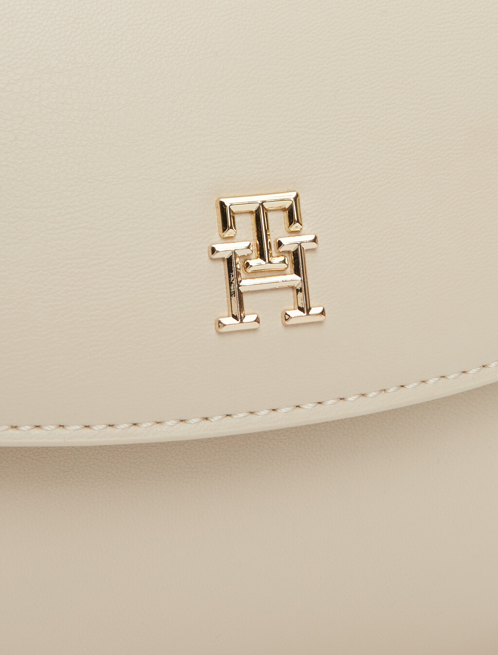 Chic Push Lock Crossover Bag, Classic Beige, hi-res