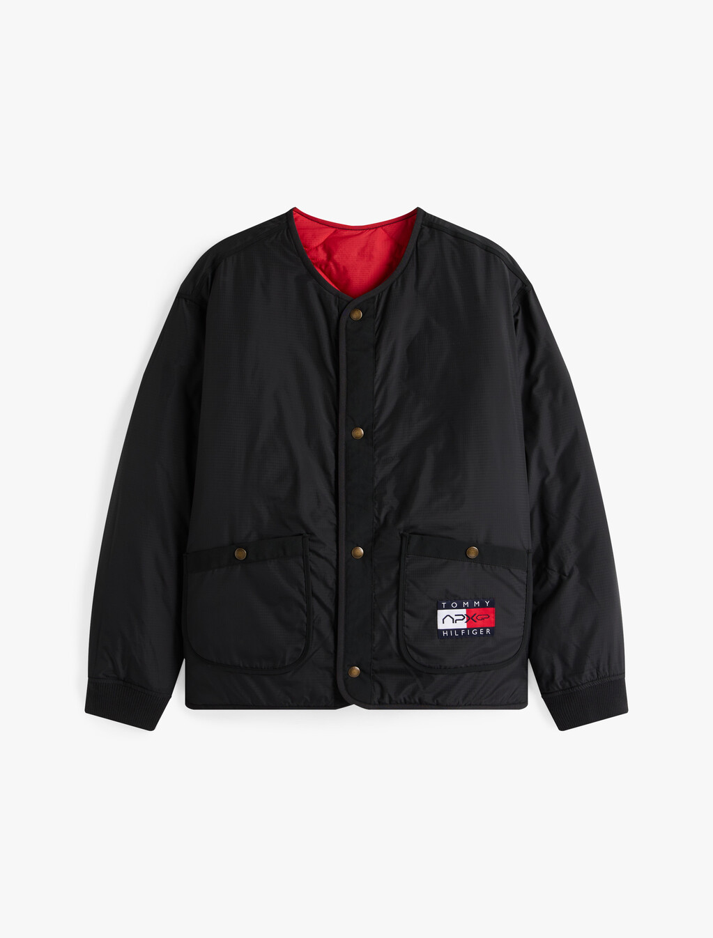 The APXGP Collection Quilted Reversible Liner Jacket, Primary Red, hi-res