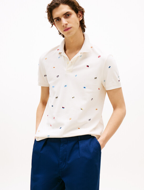 Critter Regular Polo, Ivory Petal Critter Regular Polo