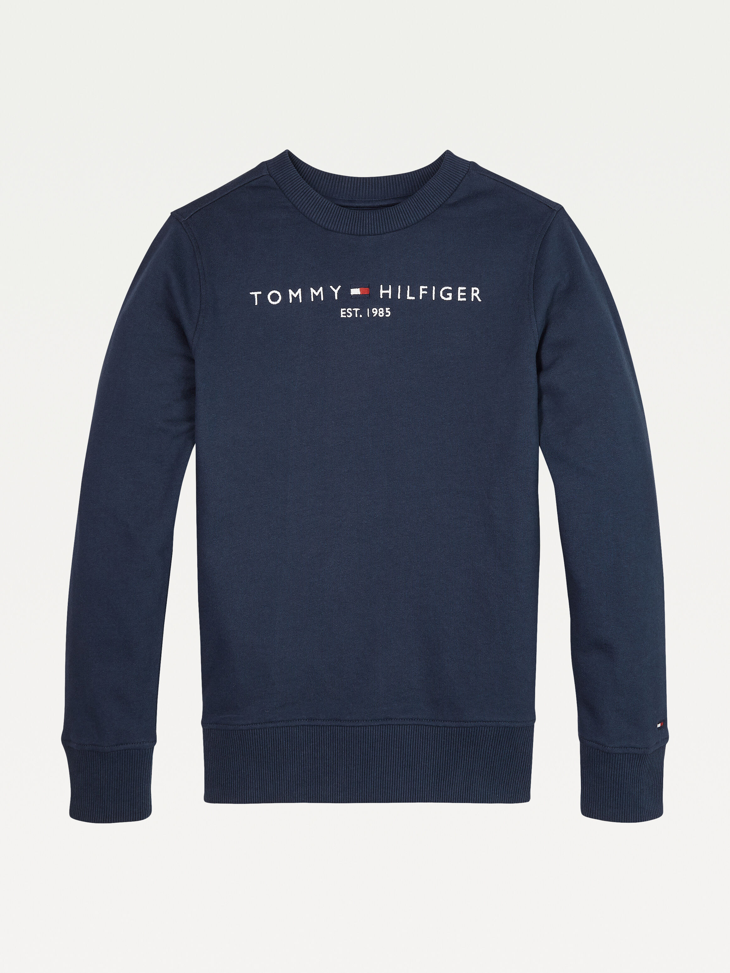 Tommy hilfiger logo sales sweatshirt