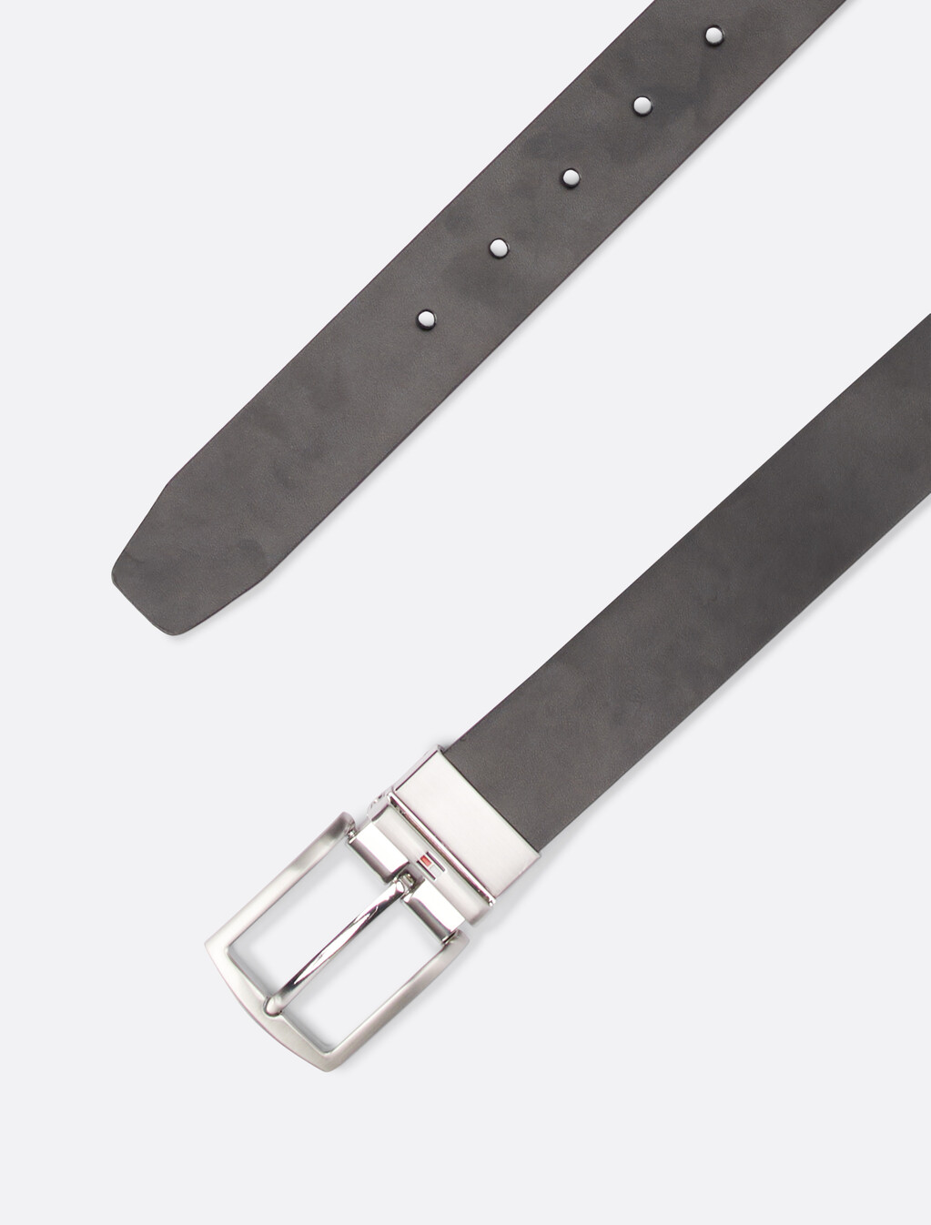 Reversible Leather Belt, Space Blue / Black, hi-res