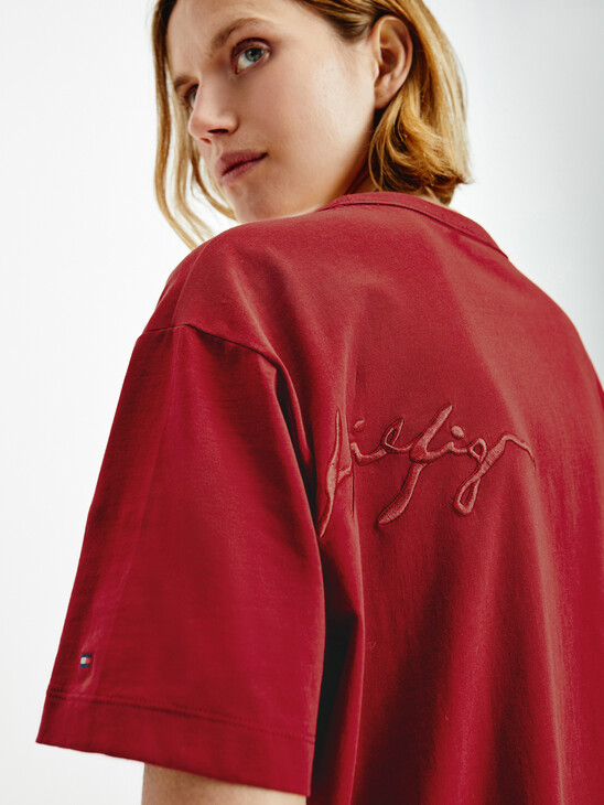 Signature Logo Cotton T-Shirt Signature Logo Cotton T-Shirt