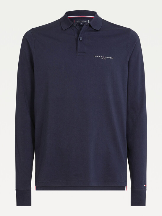 Slim Fit Long Sleeve Polo Slim Fit Long Sleeve Polo