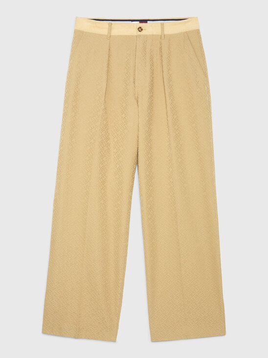 Crest Th Monogram Relaxed Fit Chinos