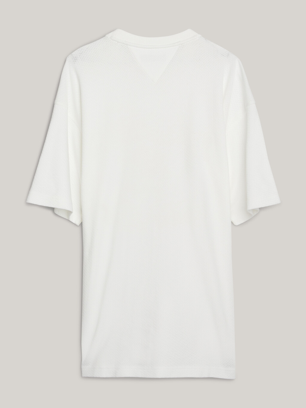 Archive Crest Pique T-Shirt, Ecru, hi-res