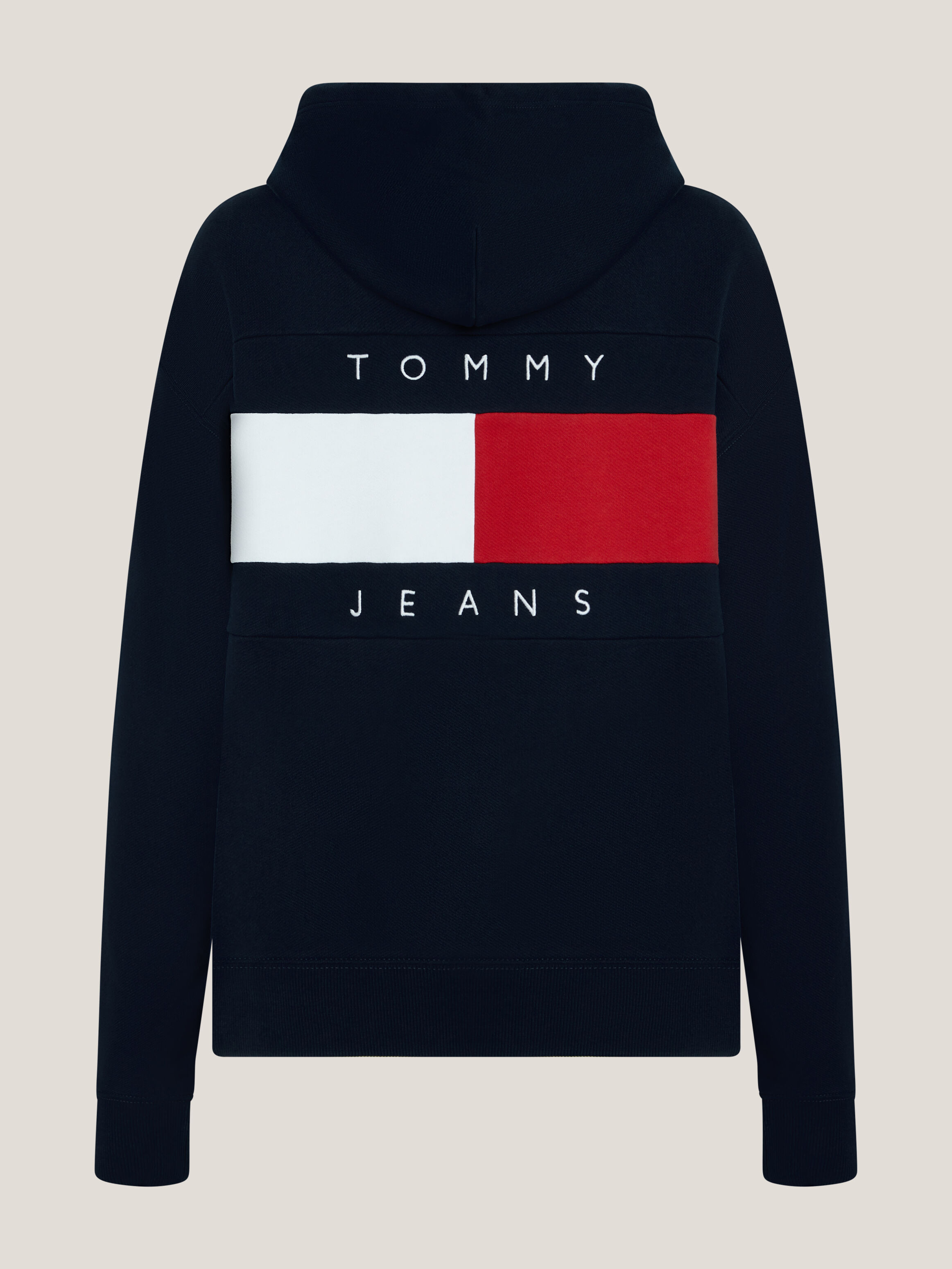 Tommy hilfiger hoodie white flag on sale