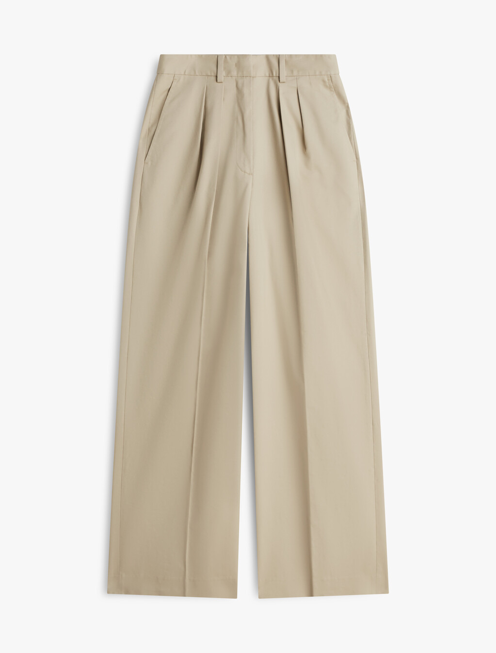 Asia Fit Tencel Relaxed Pant, Beige, hi-res