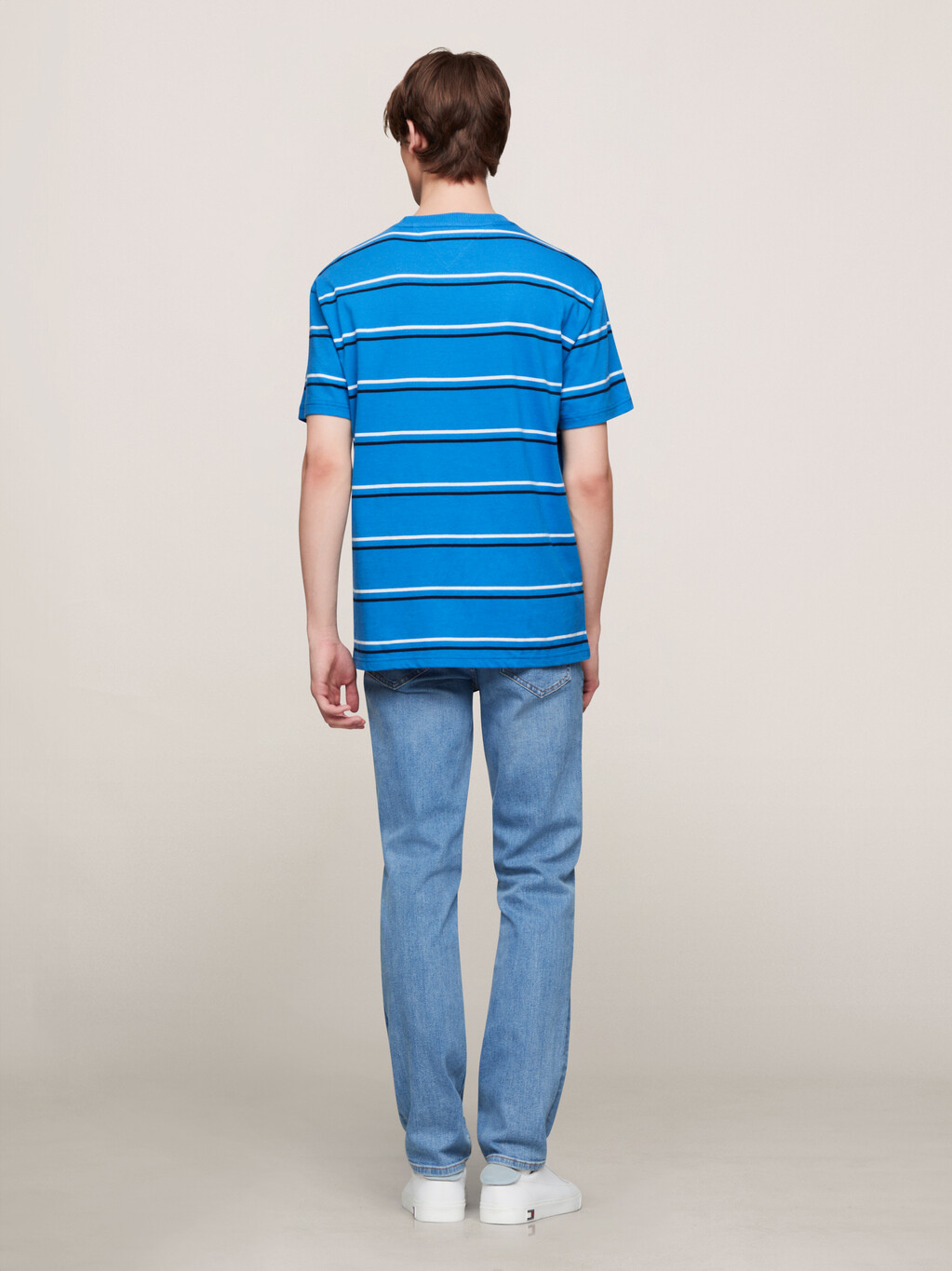 Classic Stripe T-Shirt, Coastal Cobalt, hi-res