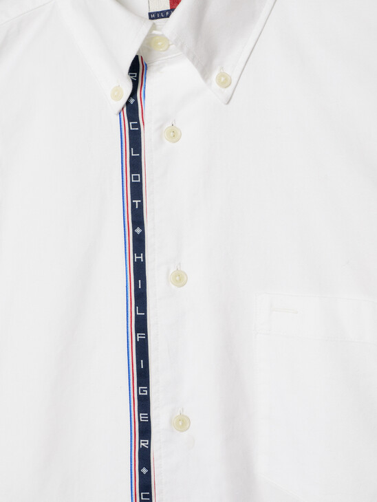 Tommy x CLOT 條紋標準版型牛津襯衫