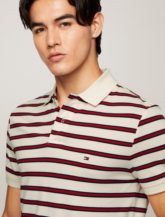 Stripe Polo Shirt