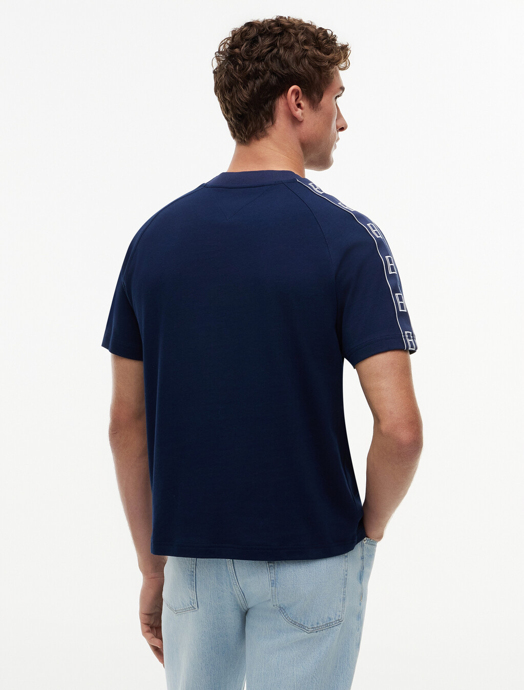 Relaxed Jersey T-Shirt, Carbon Navy, hi-res