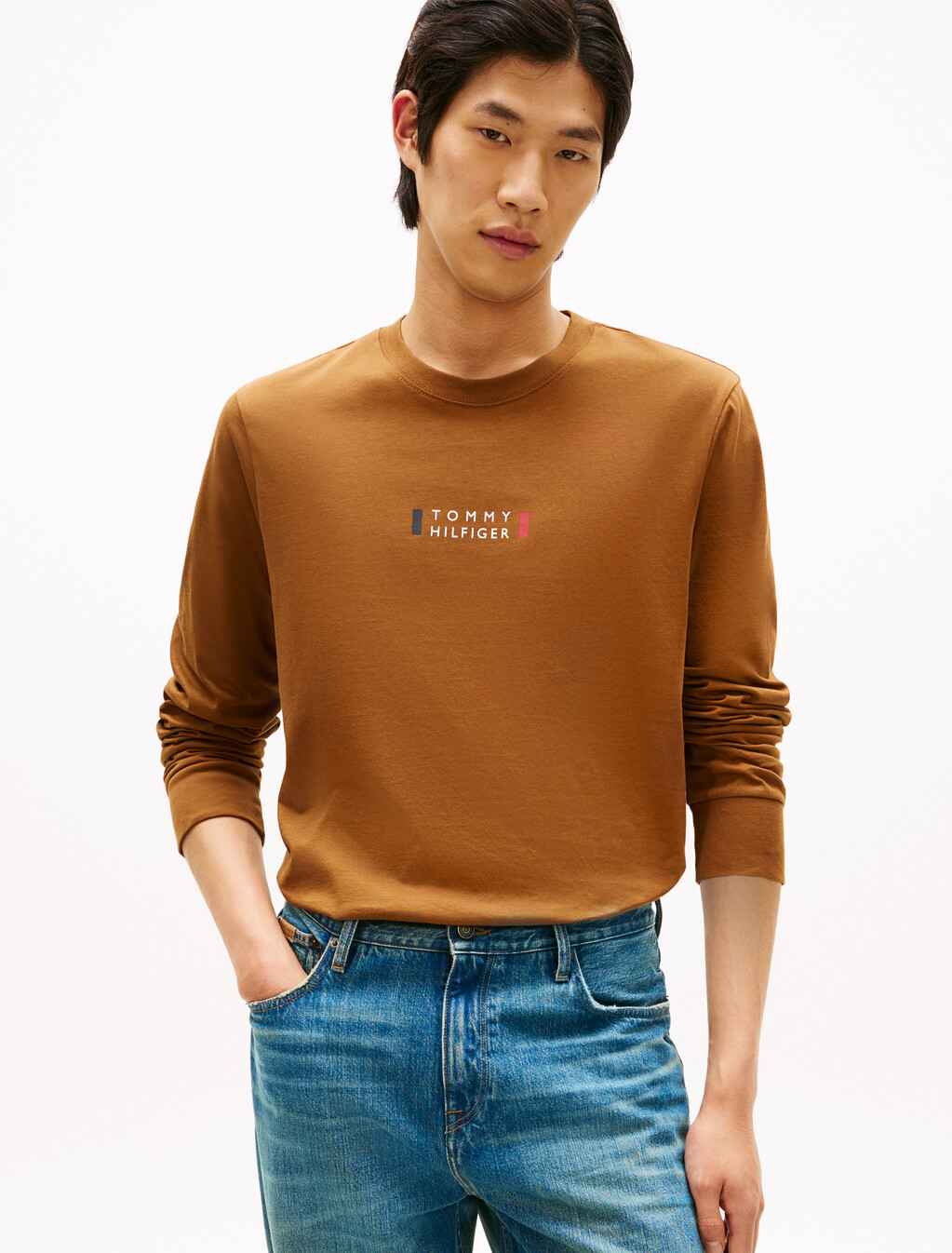 Logo Jersey Long Sleeve T-Shirt, Highland Khaki, hi-res