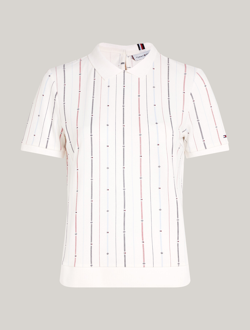 Flag Stripe Regular Fit Polo, Foulard Flag Stp/ Multi, hi-res