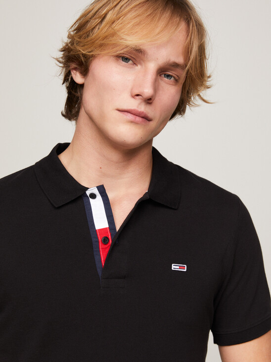 Tommy Jeans 旗幟修身 Polo 裇