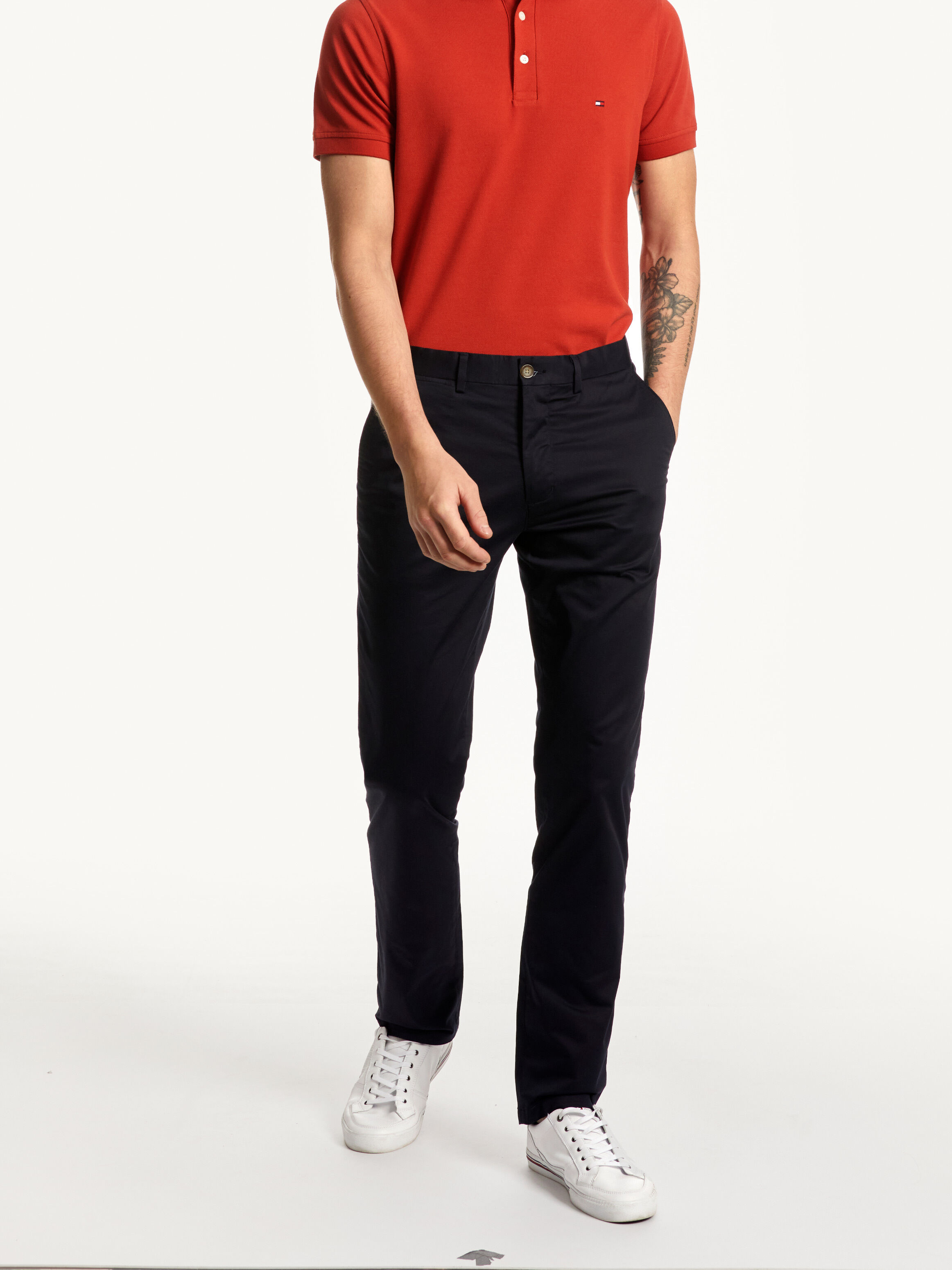 Tommy hilfiger denton chino straight deals fit stretch