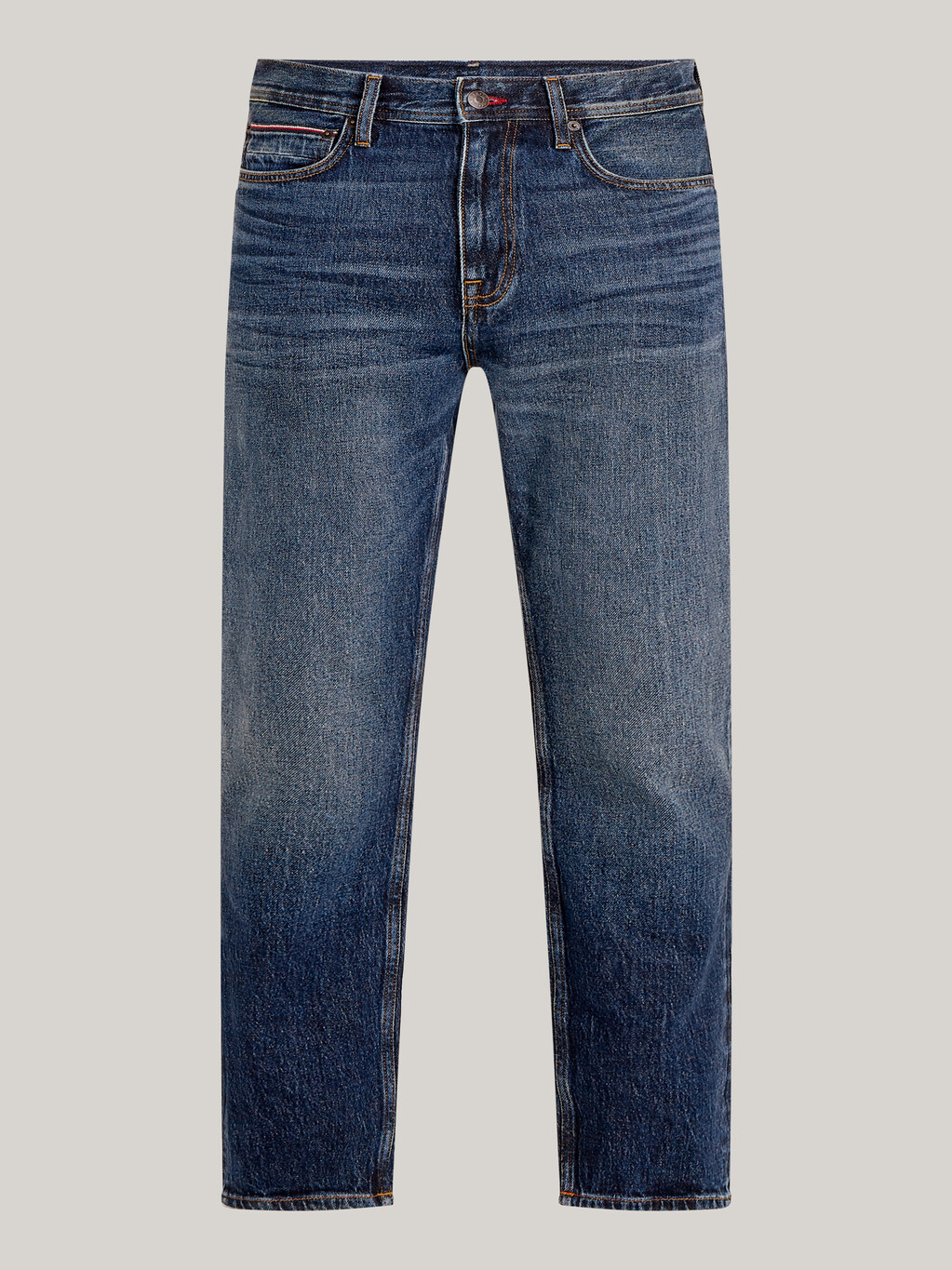 Mercer Regular Whiskered Jeans, Baxter Indigo, hi-res