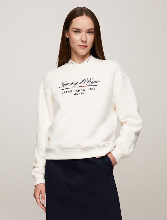 Hilfiger 標誌圓領衛衣