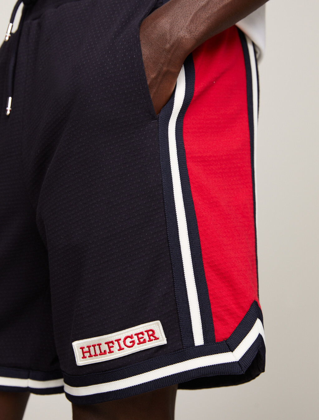 Hilfiger Monotype Logo Sweat Shorts, Desert Sky, hi-res