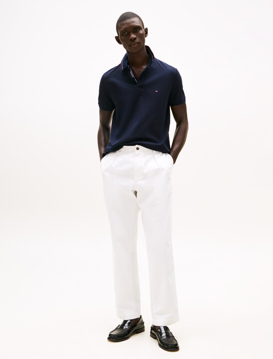 Regular Fit Tipped Collar Polo Shirt
