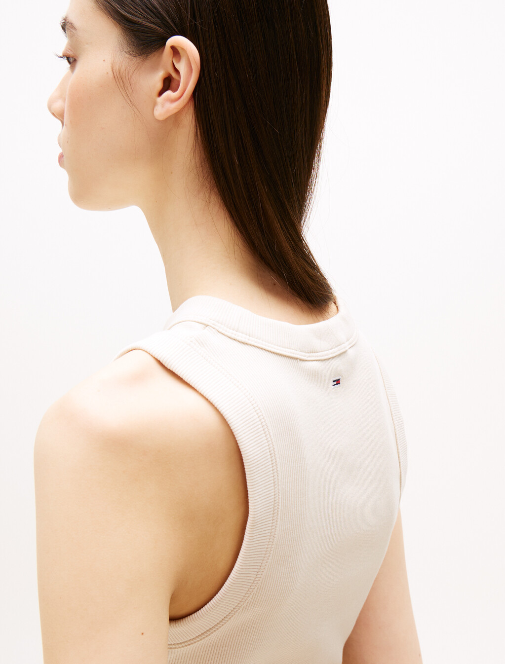 Bubble Logo Slim Tank Top, Newsprint, hi-res