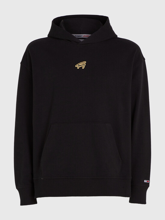 Signature Logo Relaxed Fit Hoody