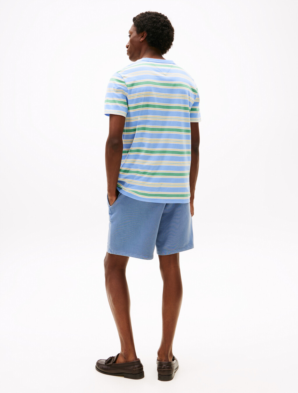 Stripe Nantucket Pocket T-Shirt, Harbor cove, hi-res