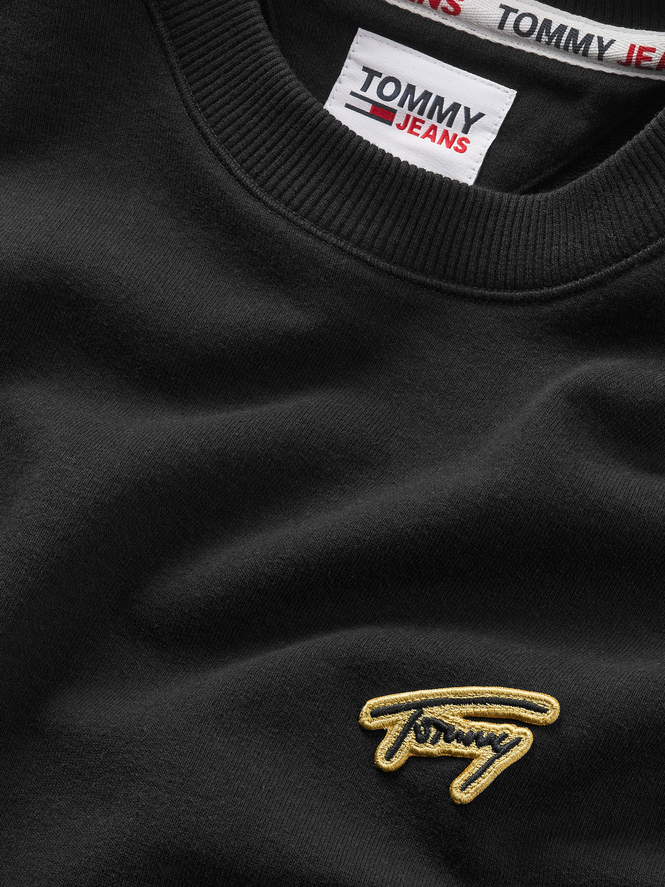 Tommy jeans signature sweatshirt best sale