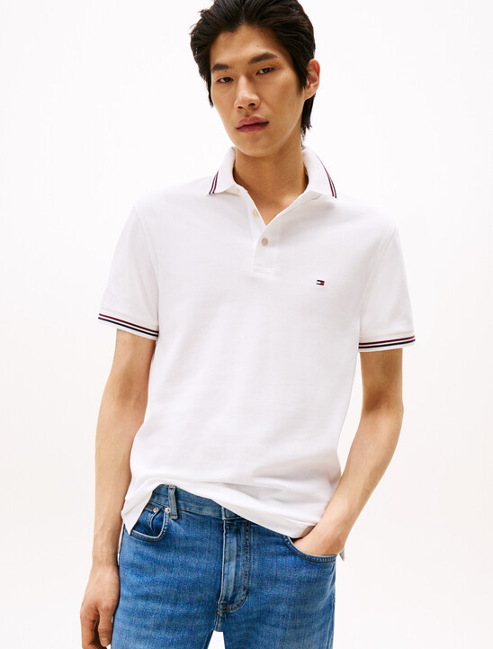 Tipped Slim Polo