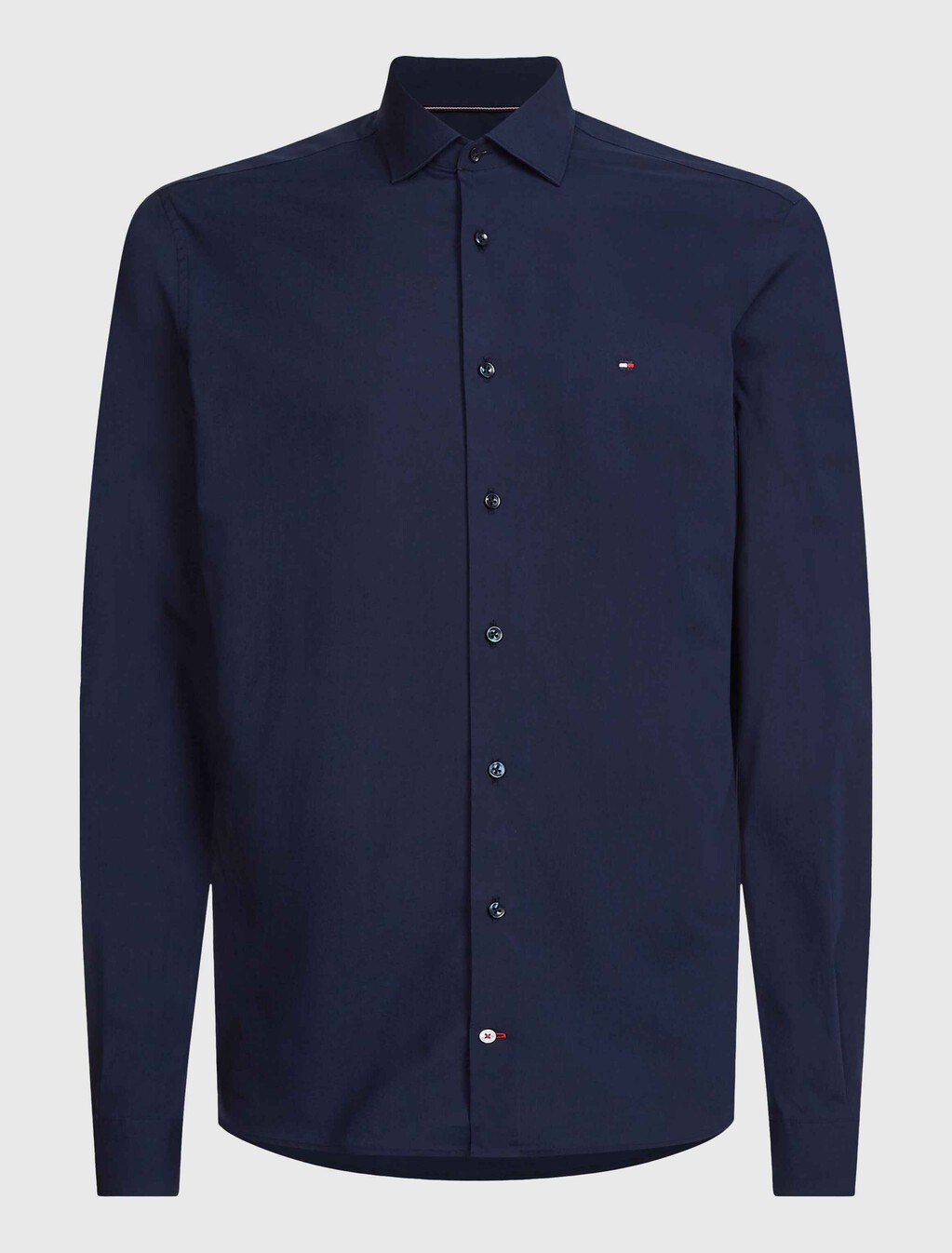 TH Flex Poplin Shirt, Navy Blazer, hi-res