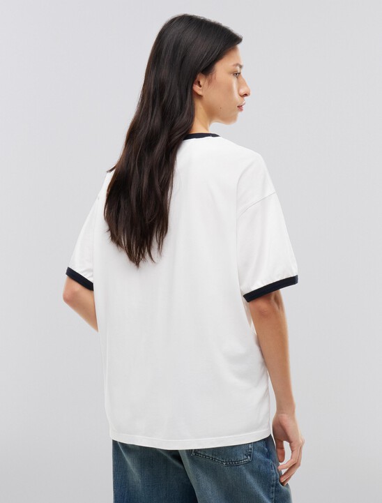 Relaxed Jersey Ringer T-Shirt