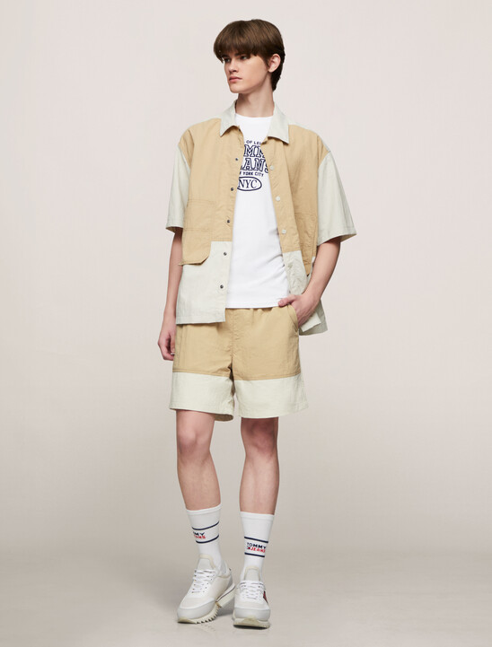 Color Block Shorts