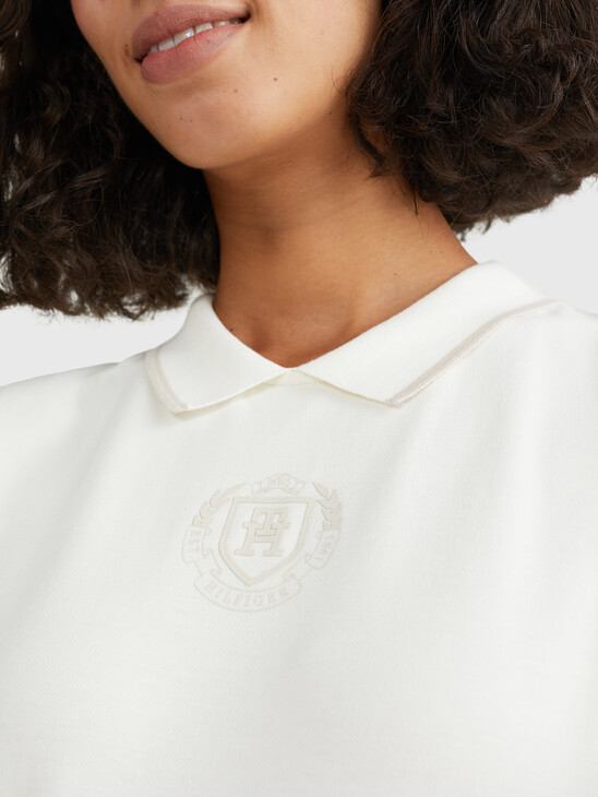 MONOGRAM CREST REGULAR FIT POLO