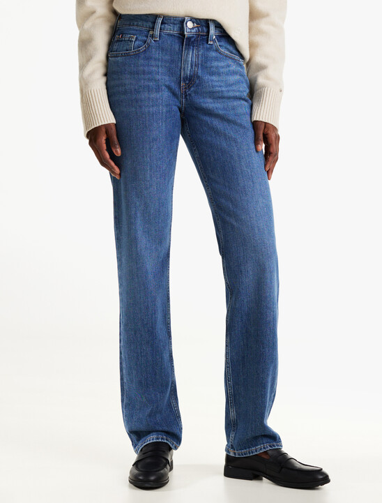 Classic Straight Mid Blue Jeans