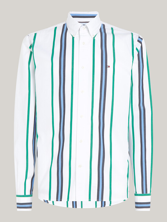 Regular Fit Polo Stripe Shirt