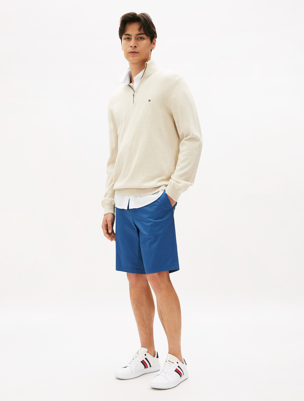 Oxford Short Sleeve Shirt, Optic White, hi-res