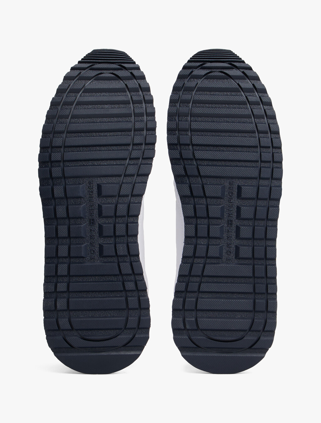 Signature Tape Cleat Trainers With Leather, White, hi-res