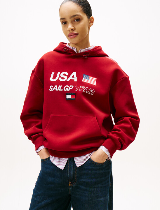 USA SailGP x Tommy 連帽衫
