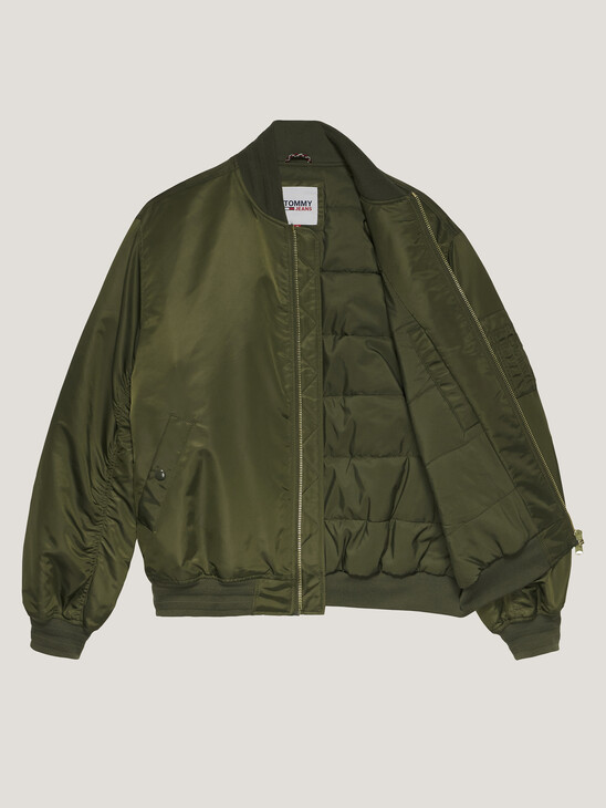 Essential Relaxed Padded Bomber Jacket