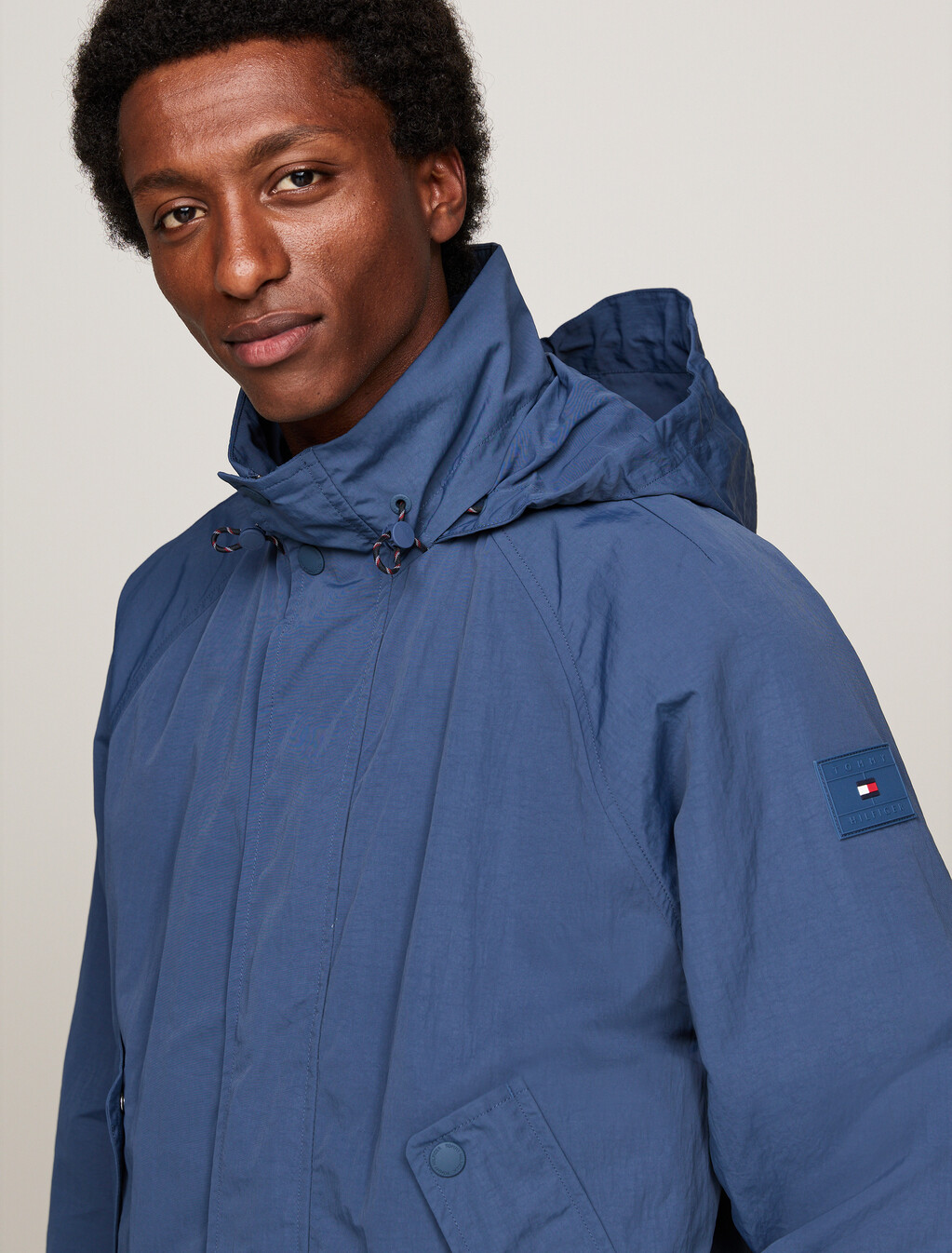 Logo Patch Water Repellent Regatta Jacket, Aegean Sea, hi-res