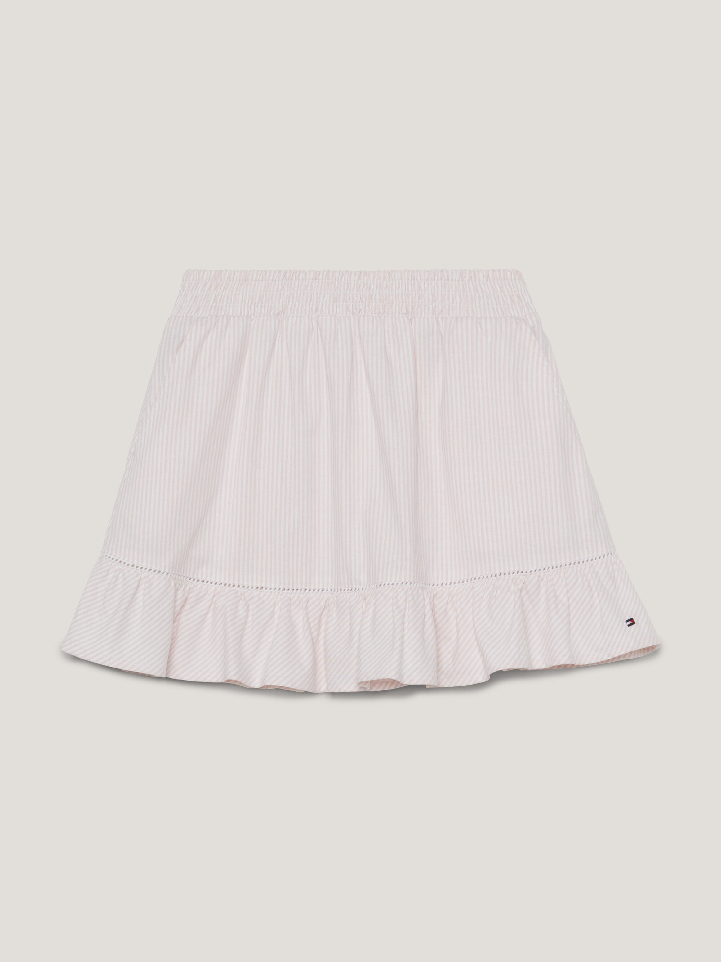 Essential Ithaca Stripe Mini Skirt pink Tommy Hilfiger Hong Kong