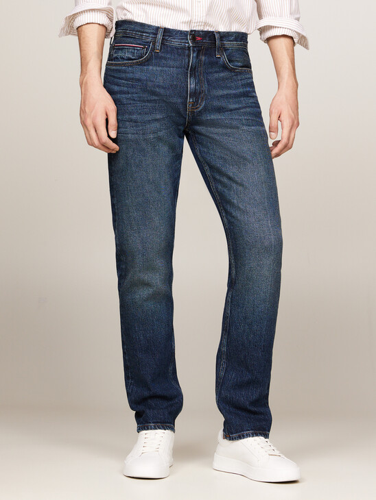 Mercer Regular Whiskered Jeans