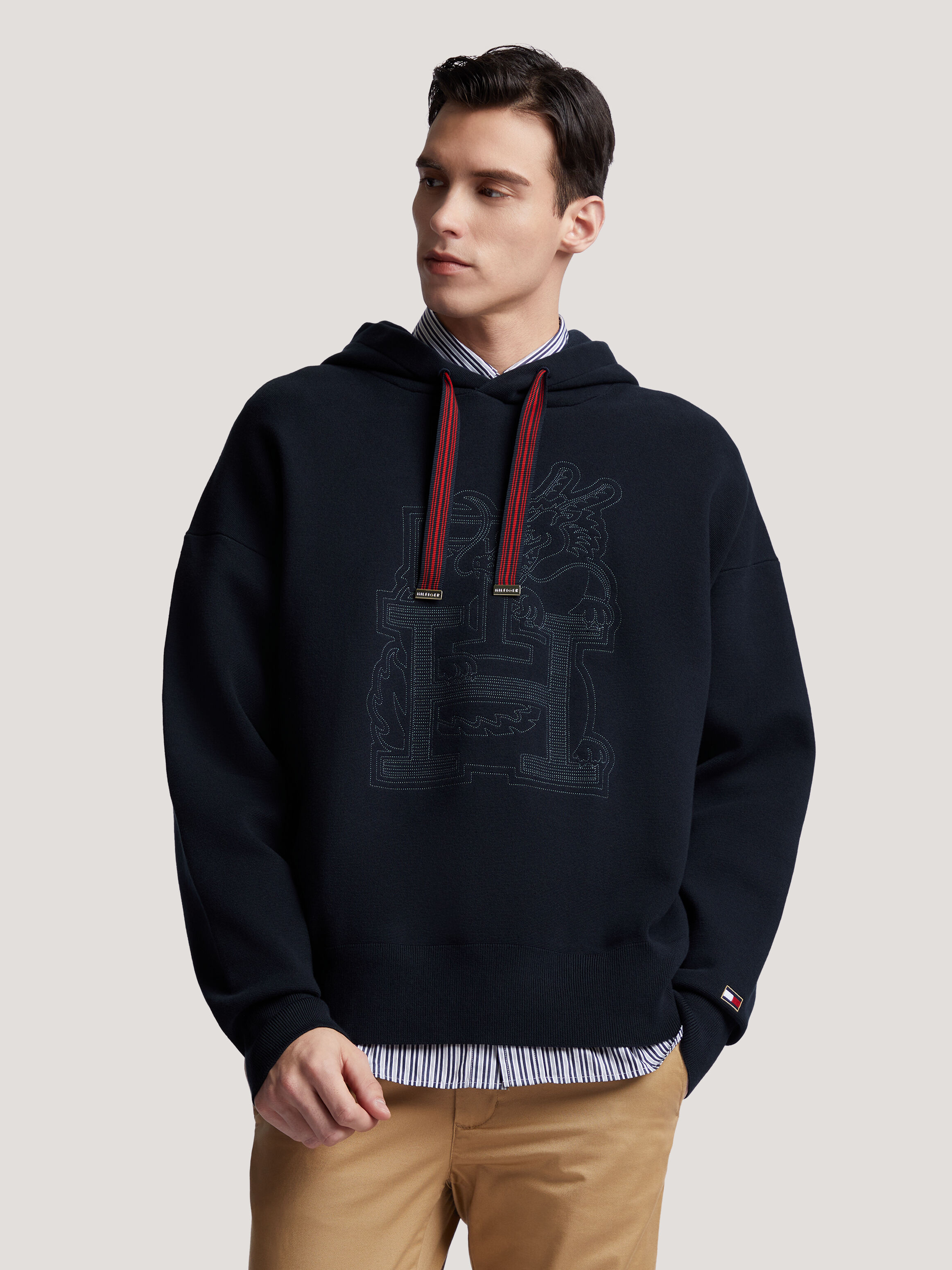 Tommy hilfiger discount signature artwork hoodie