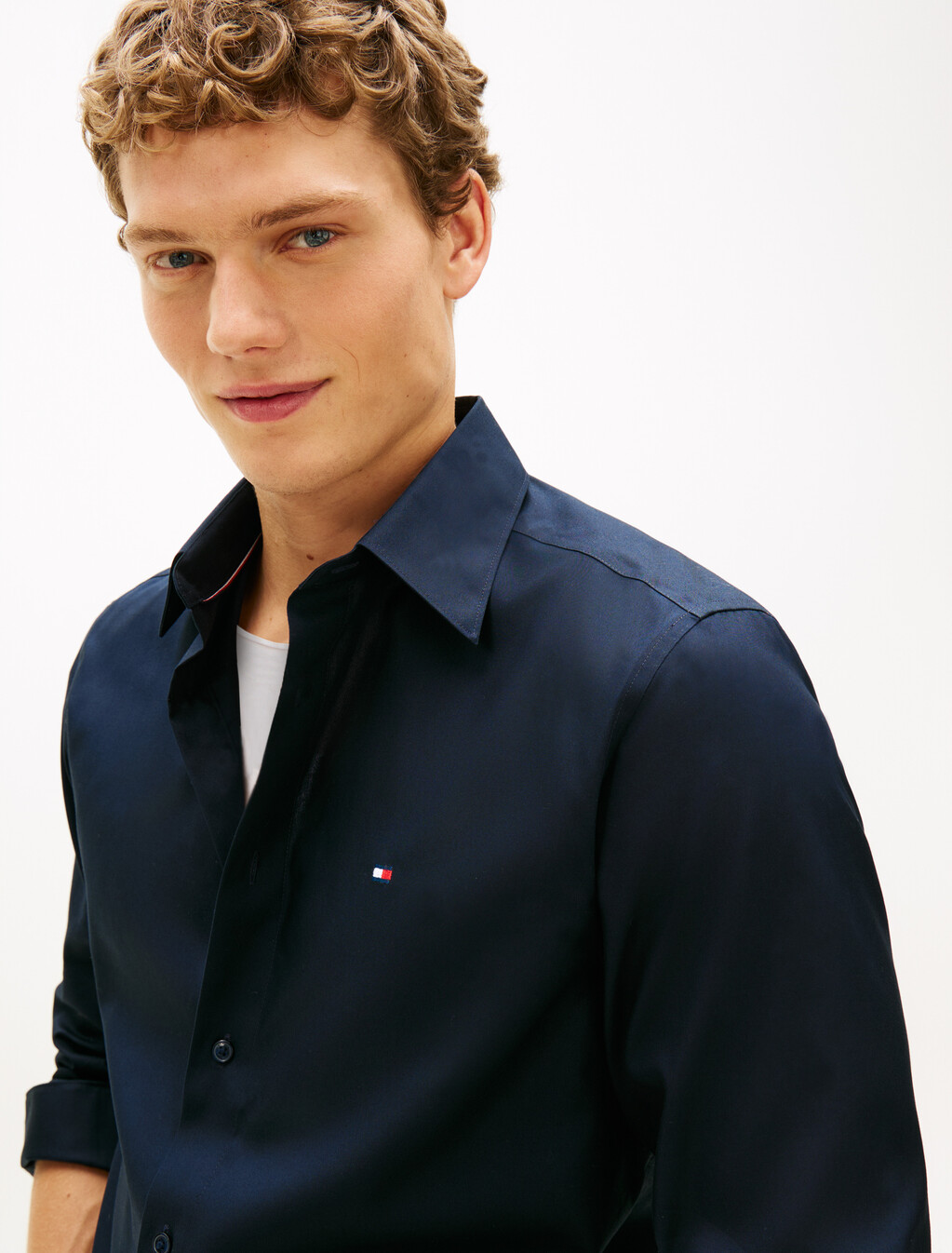 免熨長袖襯衫, Desert Sky, hi-res