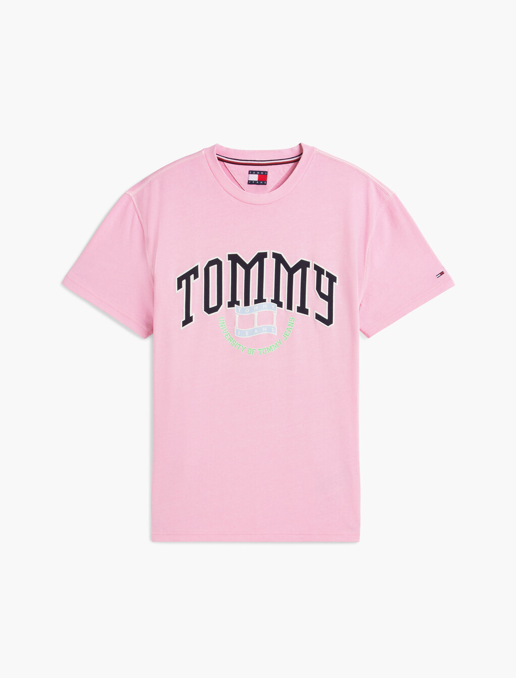 Varsity Logo Jersey T-Shirt, Rose Tea, hi-res